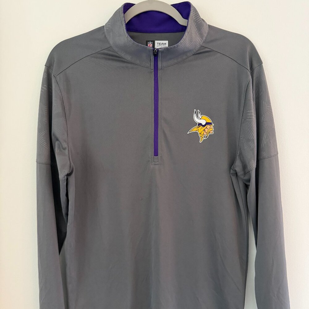 Nike Dri-Fit Quarter-Zip Pullover - Minnesota Vikings